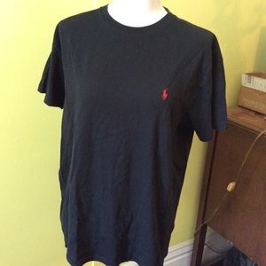 Polo Ralph Lauren Black Tee size S